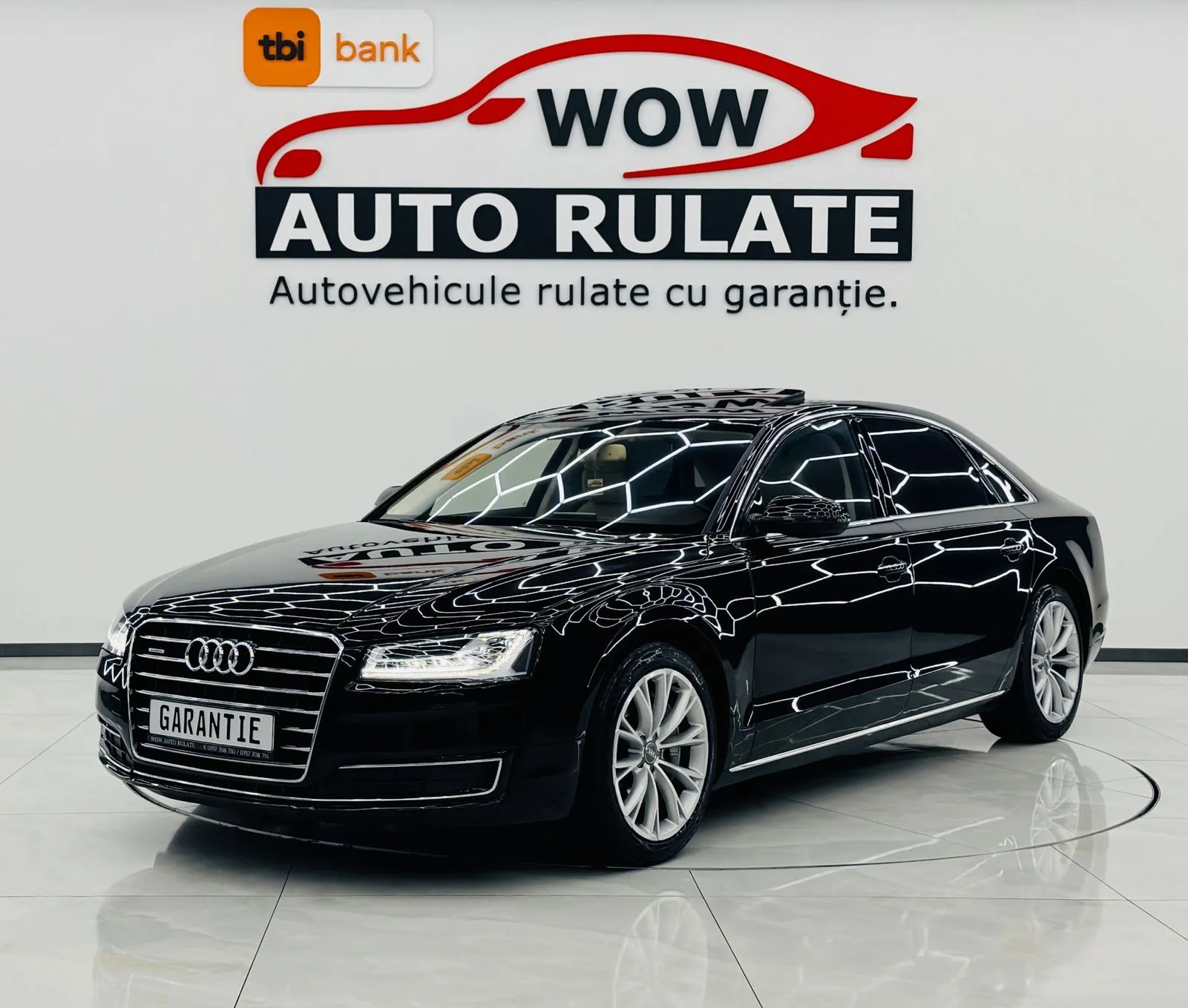 AUDI A8 2015 3.0D E6 Garantie 12 Luni Rate Avans 0 Doar Cu Buletinul 2015 - WOW Auto Rulate