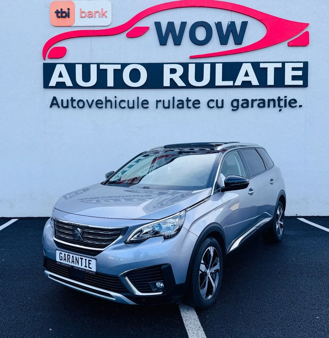 PEUGEOT 5008 2018 1.2i E6 Garantie 12 Luni Rate Avans 0 Doar Cu Buletinul 2018 - WOW Auto Rulate