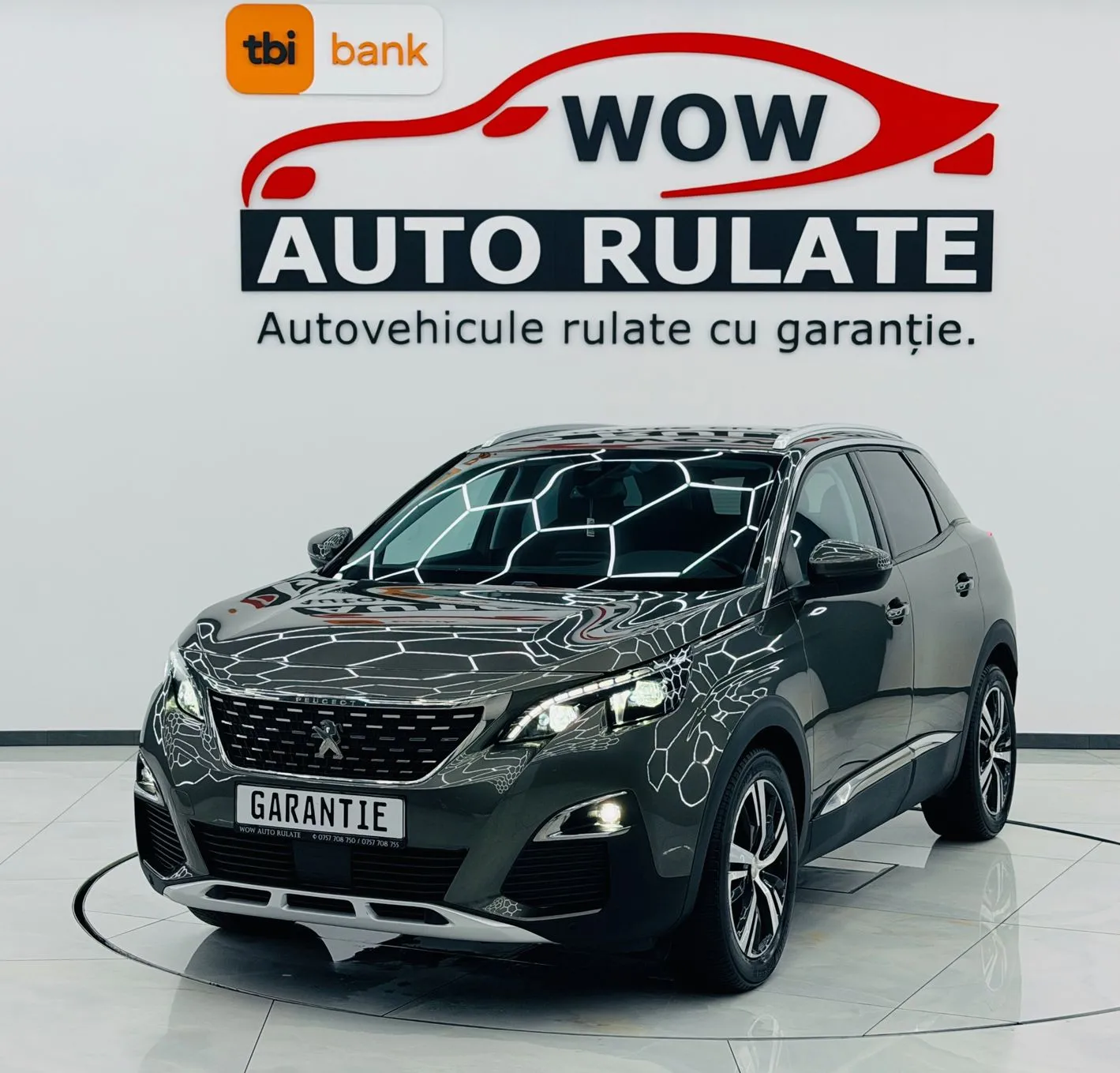 PEUGEOT 3008 2017 1.2I E6 Garantie 12  Luni Rate Avans 0 Doar Cu Buletinul 2017 - WOW Auto Rulate
