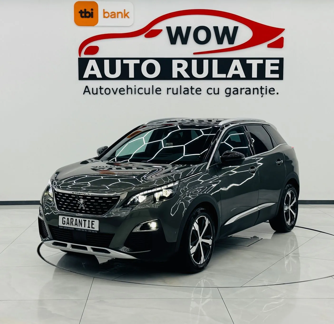 PEUGEOT 3008 2019 1.2I E6 Garantie 12 Luni Rate Avans 0 Doar Cu Buletinul 2019 - WOW Auto Rulate