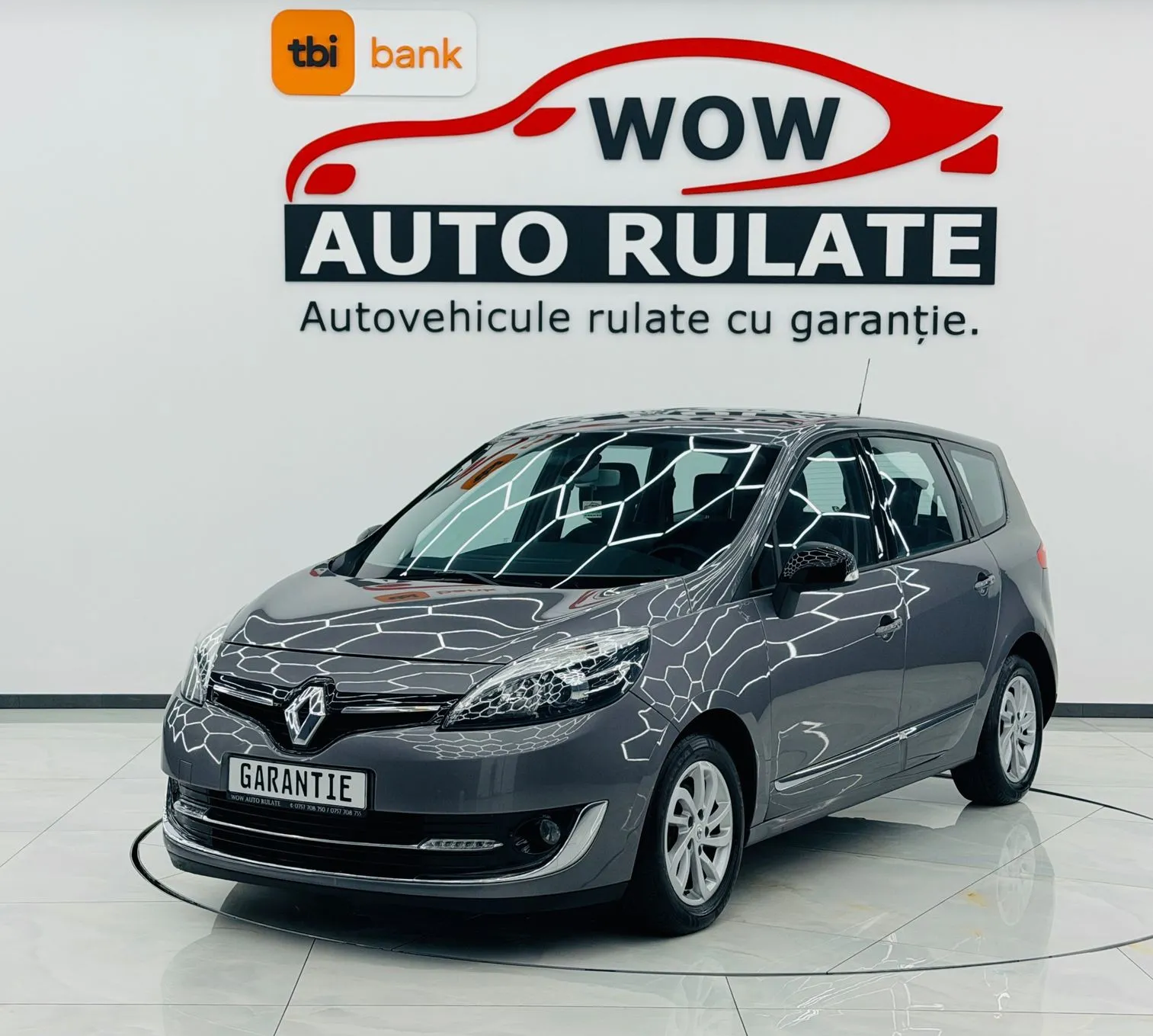 RENAULT GRAND SCENIC 2013 1.5D E5 Garantie 12 Luni Rate  Avans 0 Doar Cu Buletinul 2013 - WOW Auto Rulate