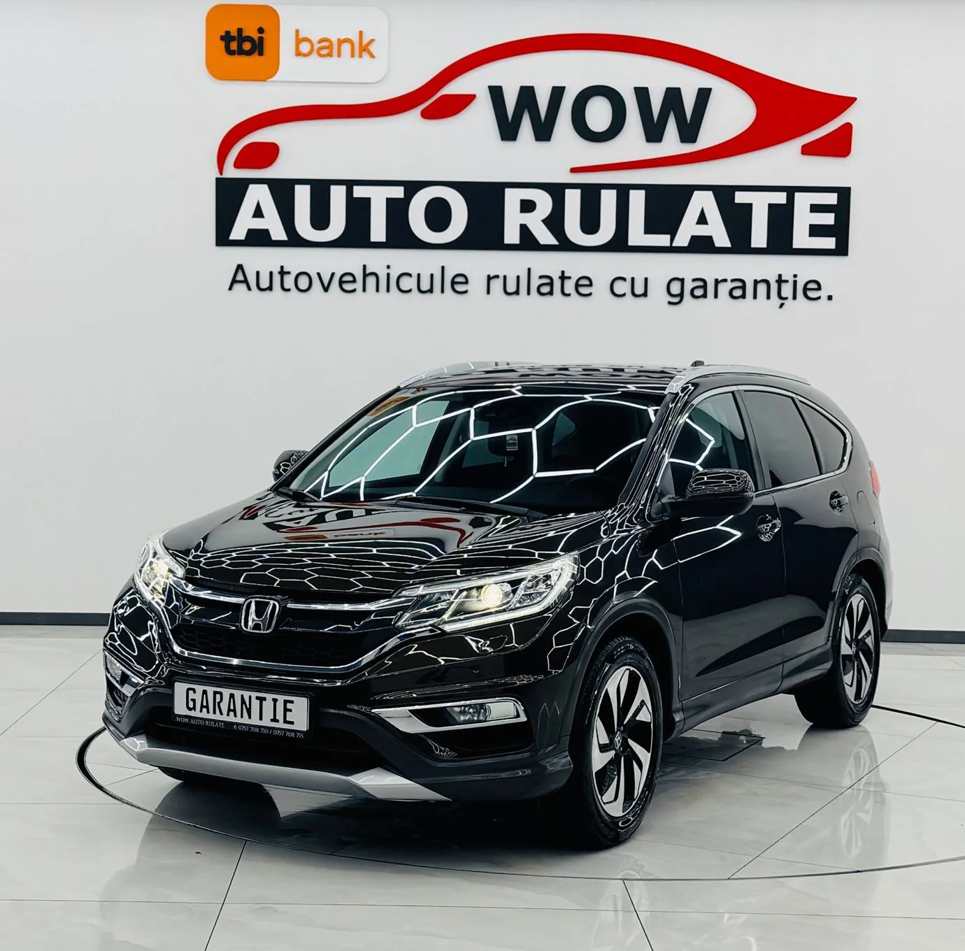 HONDA CR-V 2015 1.6D E6 Garantie 12 Luni Rate Avans 0 Doar cu Buletinul 2015 - WOW Auto Rulate