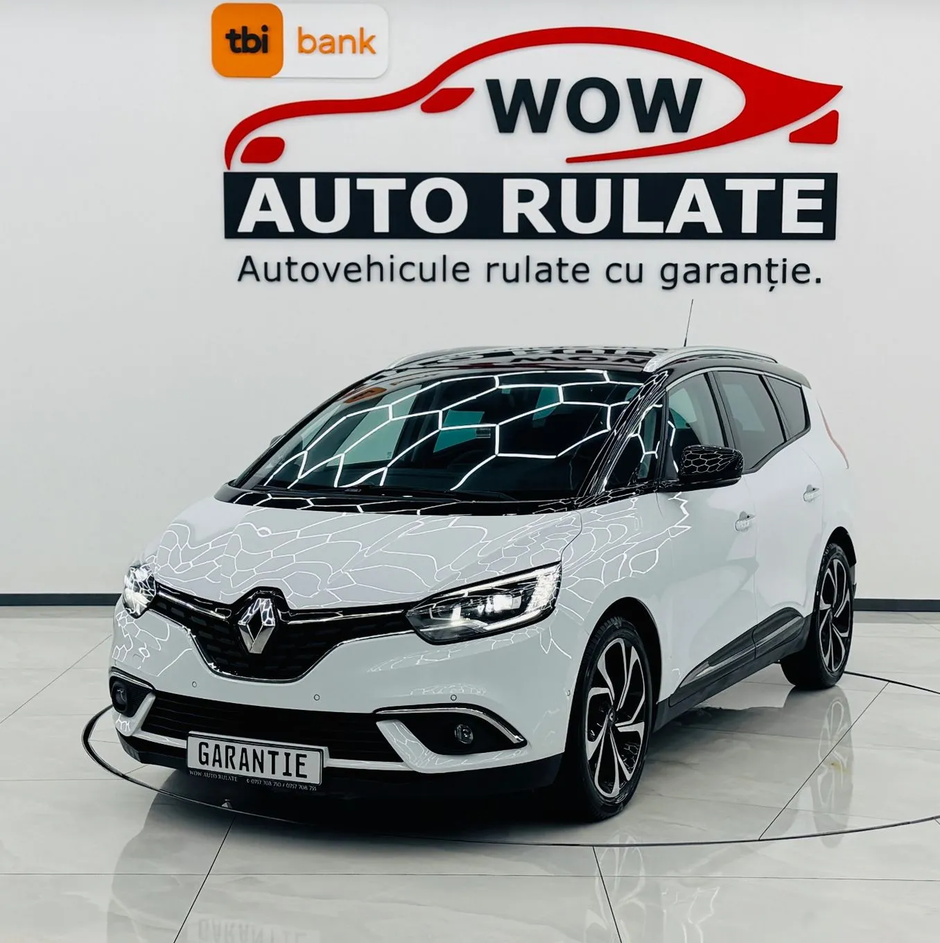 RENAULT GRAND SCENIC 2019 1.3i E6 7 Locuri Garantie 12 Luni Rate Avans 0 Doar Cu Buletinul 2019 - WOW Auto Rulate
