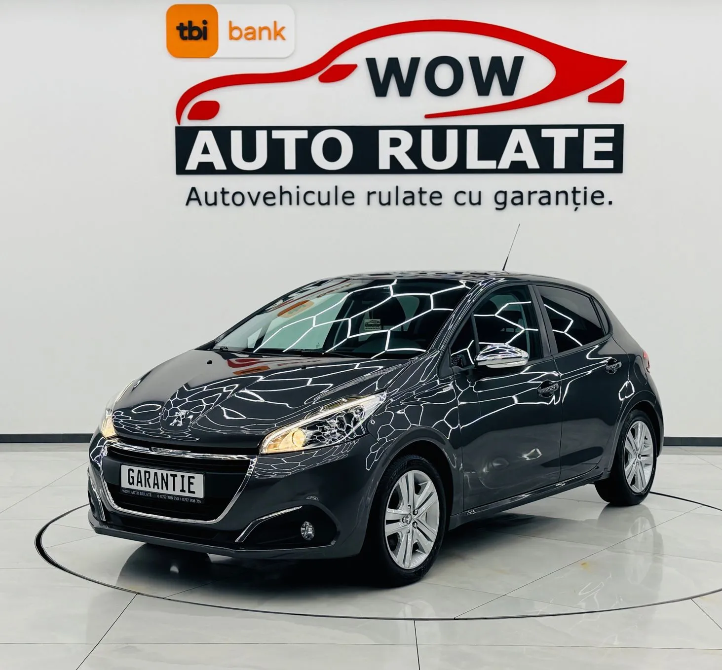 PEUGEOT 208 2018 1.2i E6 Garantie 12 Luni Rate Avans 0 Doar Cu Buletinul 2018 - WOW Auto Rulate
