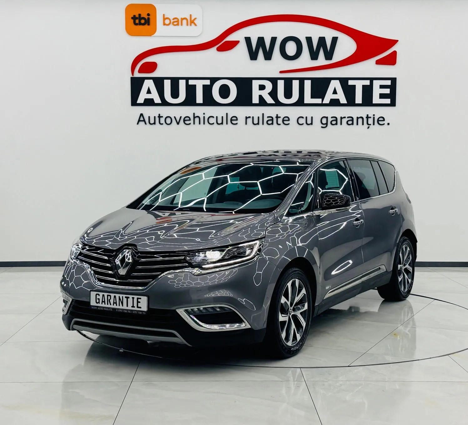 RENAULT ESPACE 2015 1.6D E6 7 Locuri Garantie 12 Luni Rate Avans 0 Doar Cu Buletinul 2015 - WOW Auto Rulate