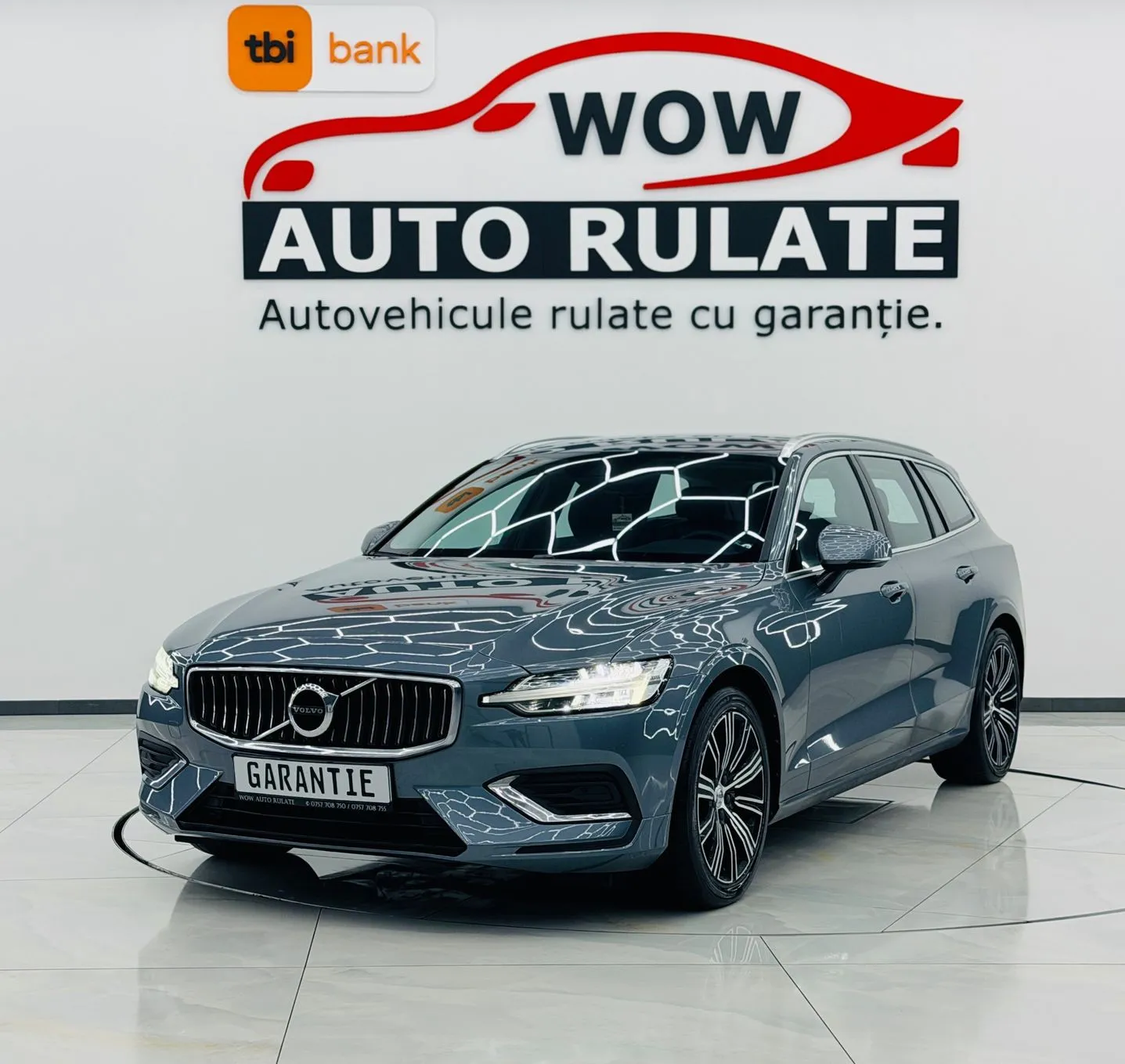VOLVO V60 2019 2.0D E6 Garantie 12 Luni Rate Avans 0 Doar Cu Buletinul 2019 - WOW Auto Rulate