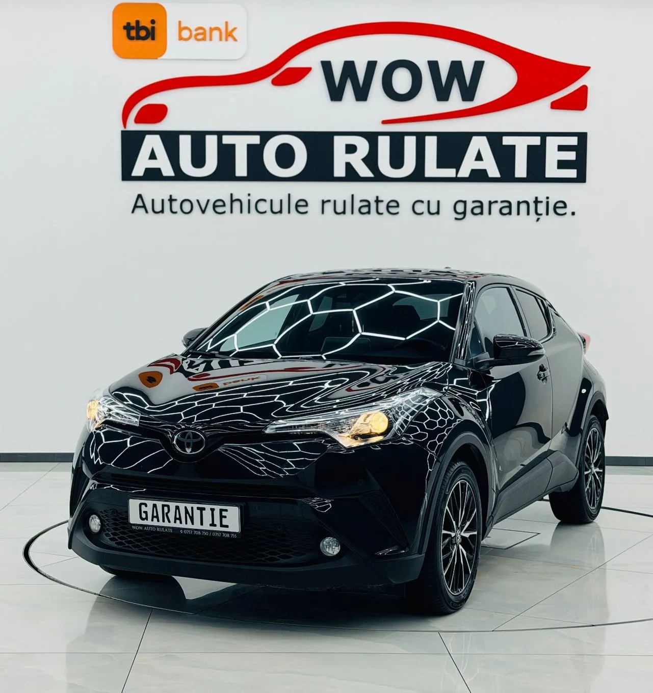 TOYOTA C-HR 2018 1.2i E6 Garantie 12 Luni Rate Avans 0 Doar Cu Buletinul 2018 - WOW Auto Rulate