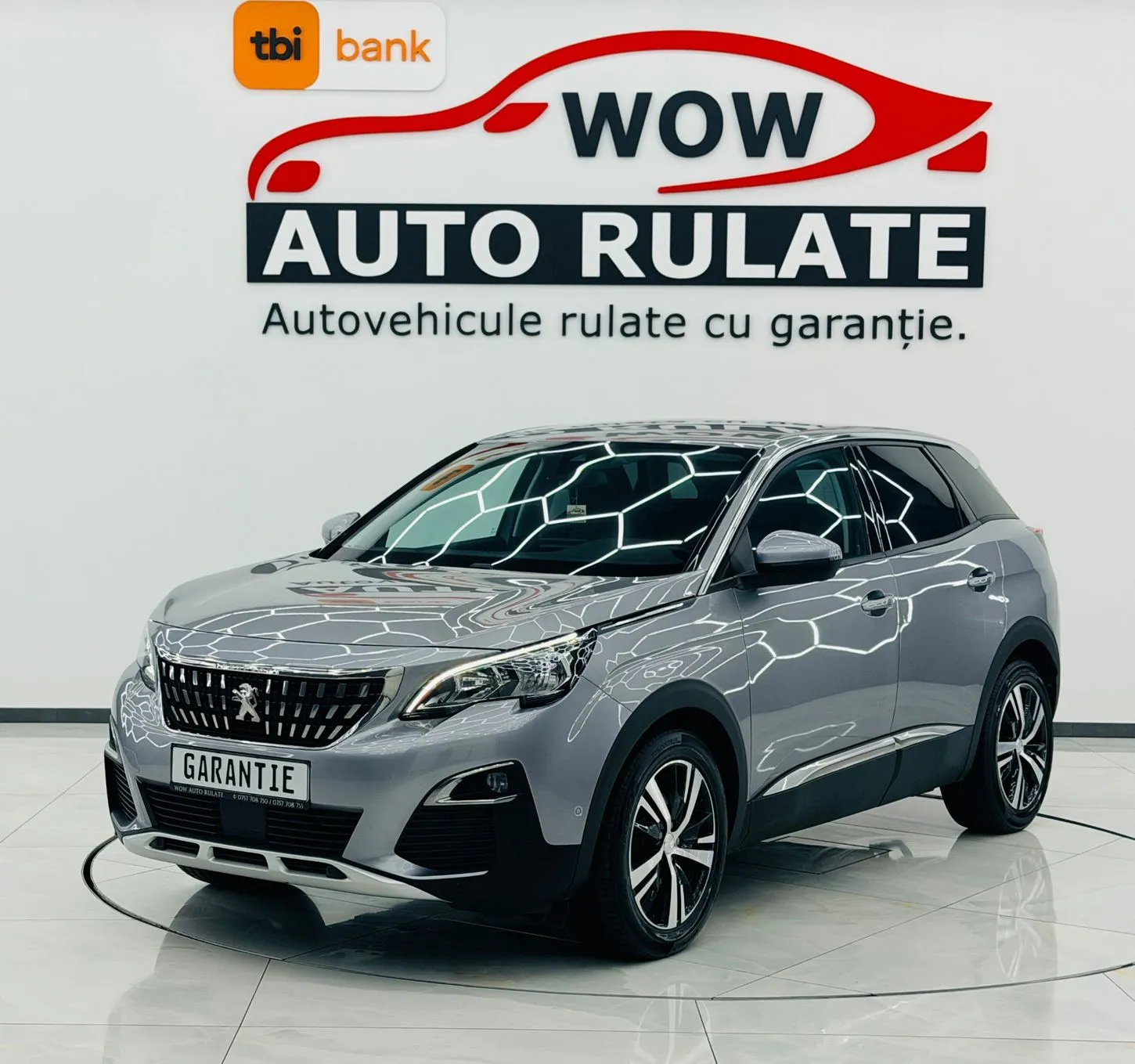 PEUGEOT 3008 2018 1.2i E6 Garantie 12 Luni Rate Avans 0 Doar Cu Buletinul 2018 - WOW Auto Rulate