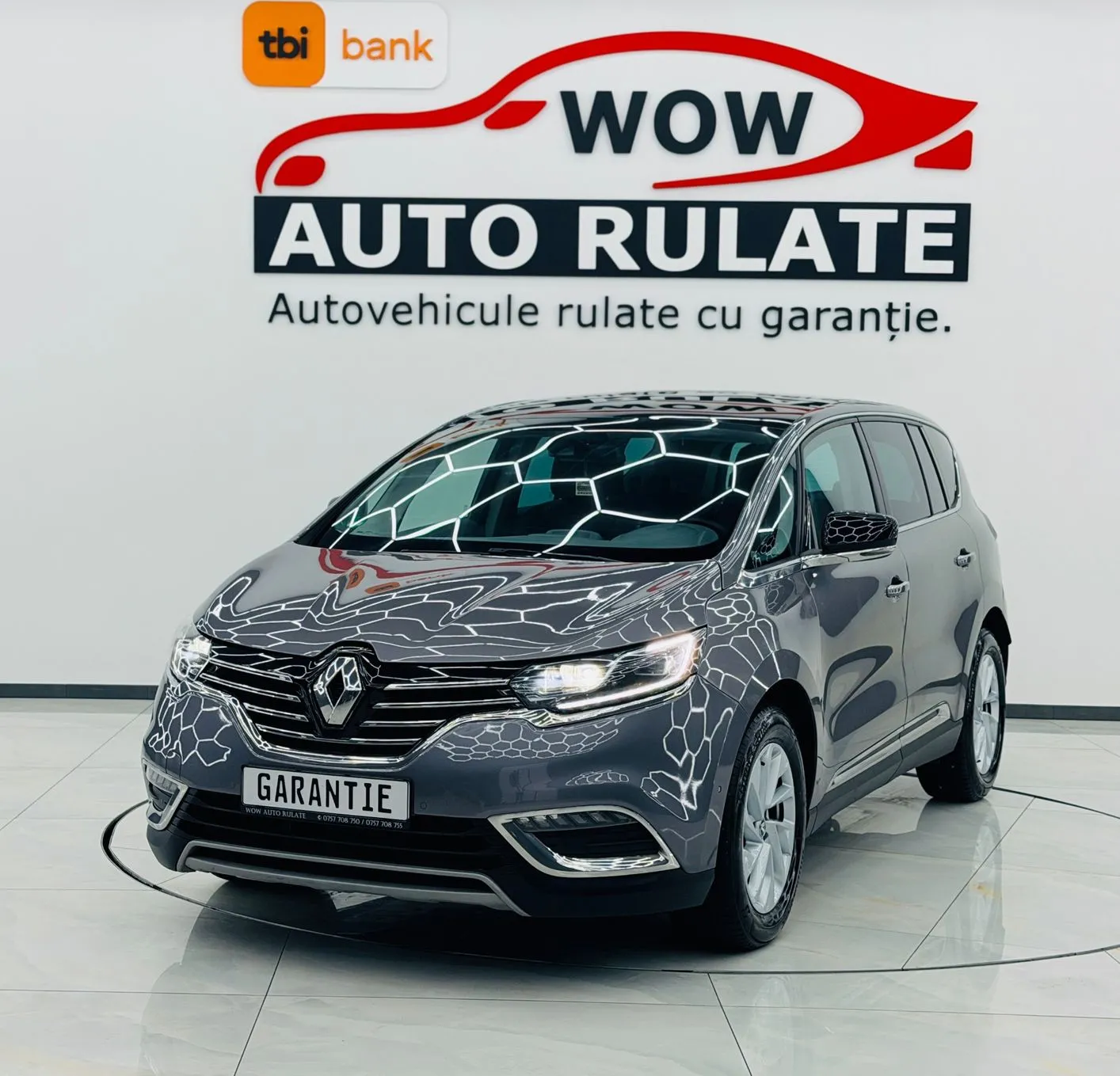 RENAULT ESPACE 2016 1.6D E6 Garantie 12 Luni Rate Avans 0 Doar Cu Buletinul 2016 - WOW Auto Rulate