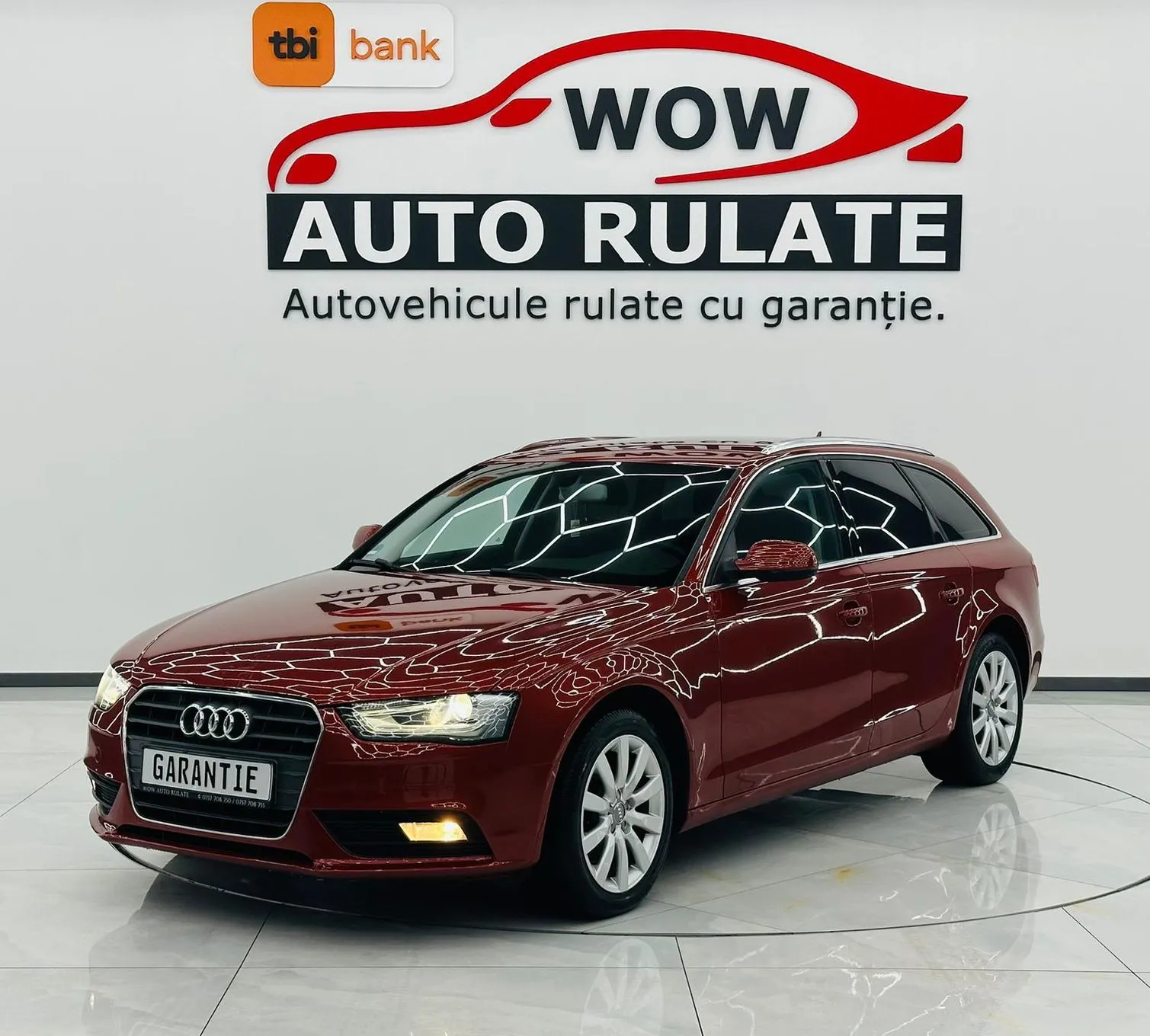 AUDI A4 2013 2.0D E5 Garantie 12 Luni Rate Avans 0 Doar Cu Buletinul 2013 - WOW Auto Rulate