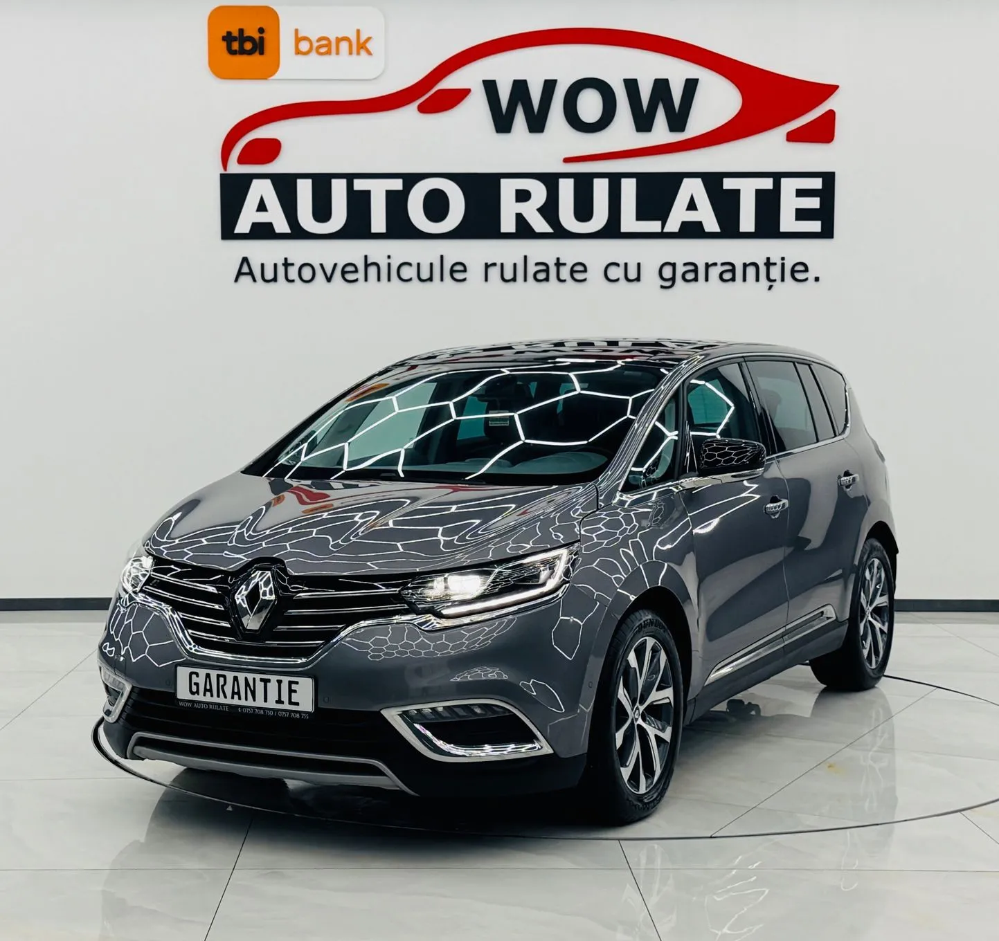 RENAULT ESPACE 2016 1.6D E6 Garantie 12 Luni Rate Avans 0 Doar Cu Buletinul 2016 - WOW Auto Rulate