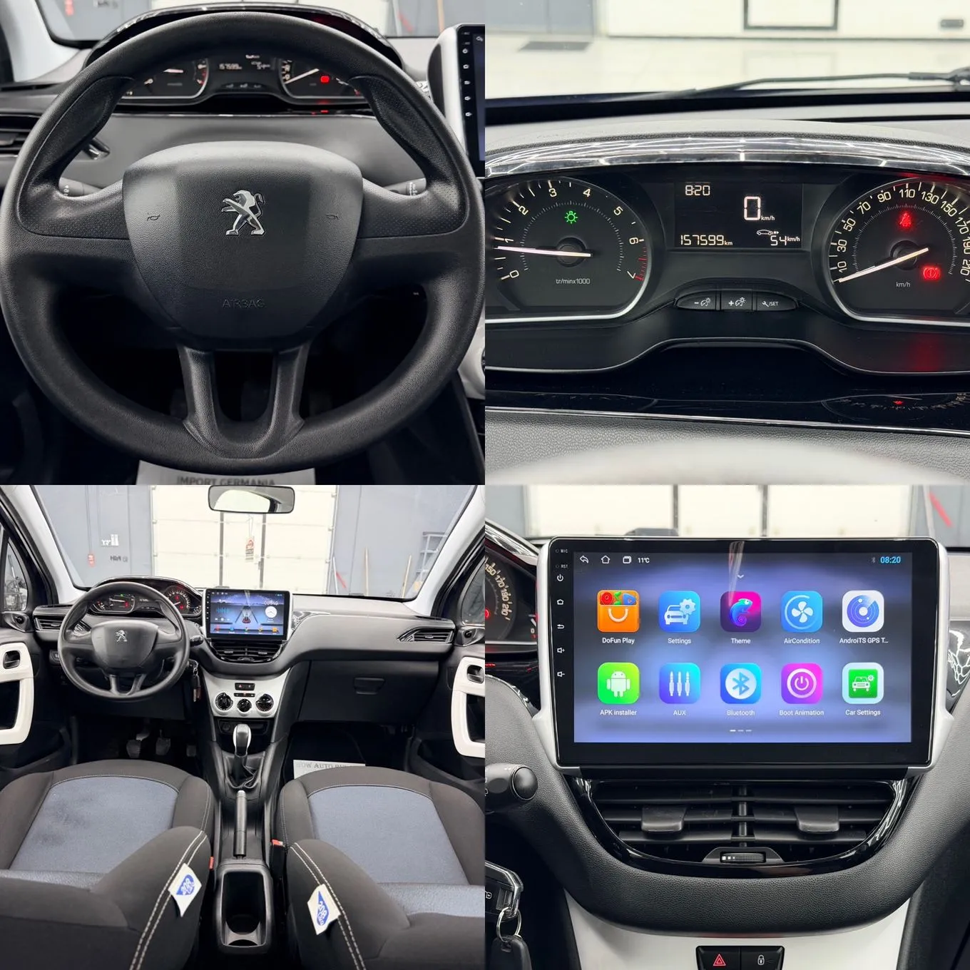 PEUGEOT 208 2017 1.2i E6 Garantie 12 Luni Rate Avans 0 Doar Cu Buletinul
