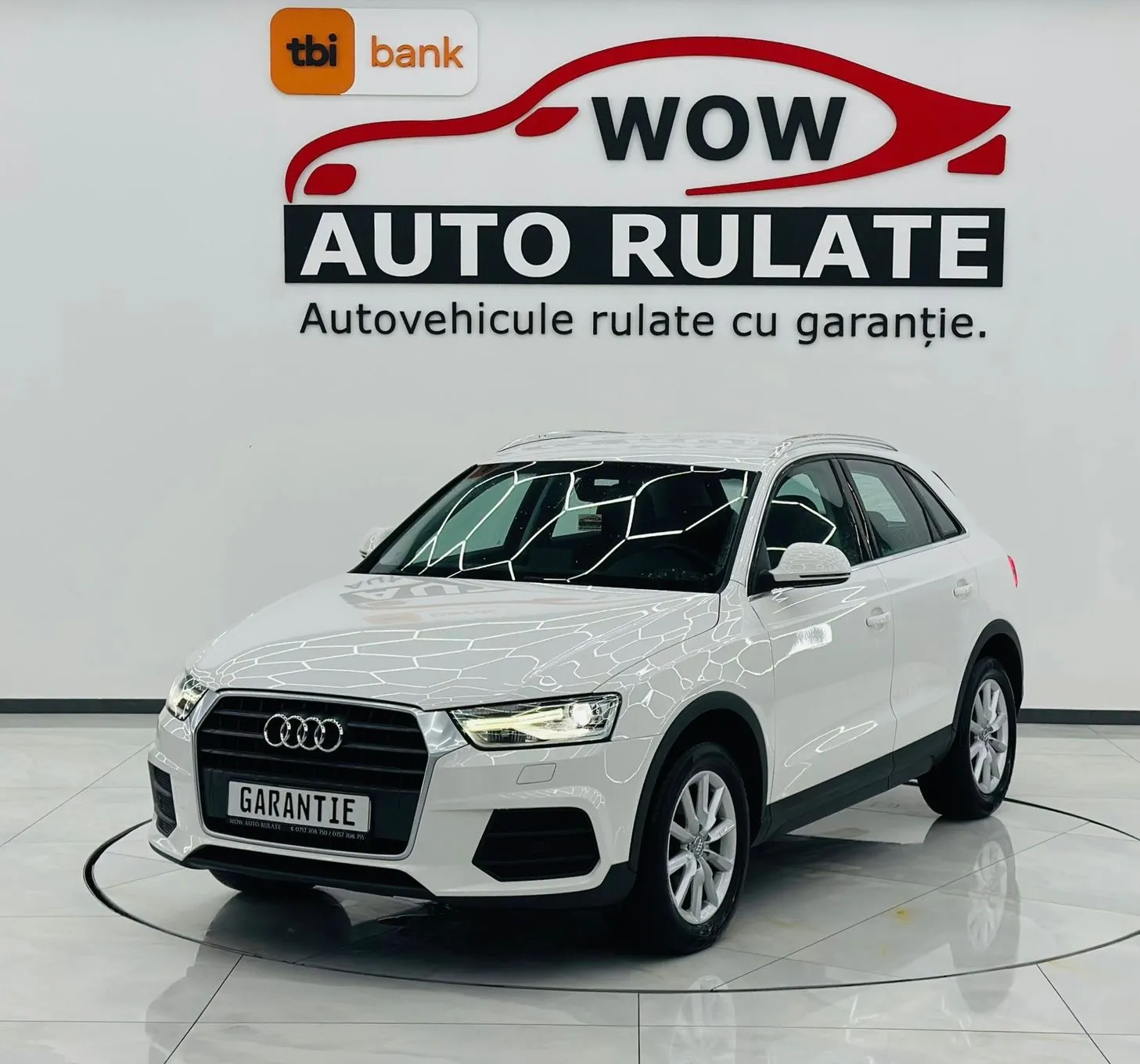 AUDI Q3 2017 2.0D E6 Garantie 12 Luni Rate Avans 0 Doar cu Buletinul 2017 - WOW Auto Rulate