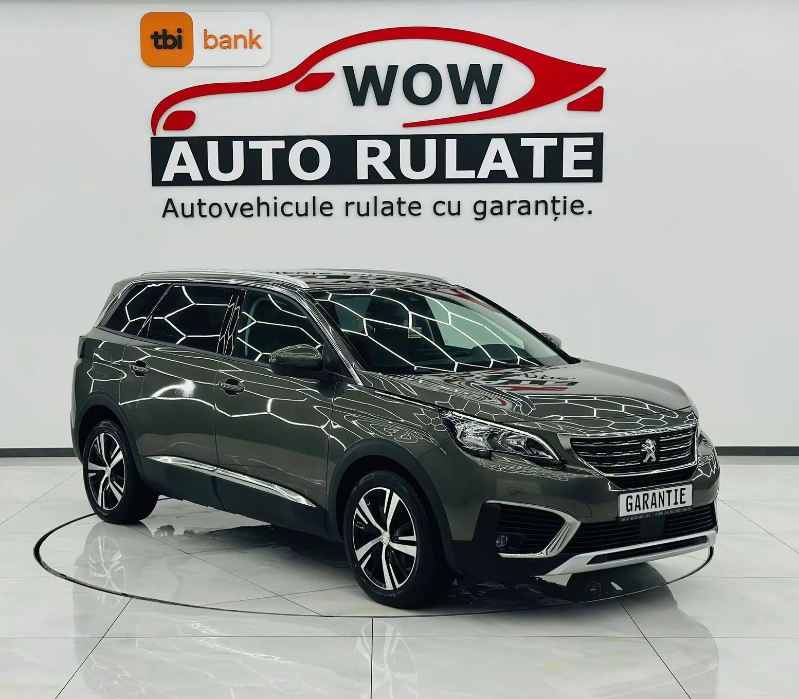 PEUGEOT 5008 2019 1.2i E6 Garantie 12 Luni Rate Avans 0 Doar Cu Buletinul