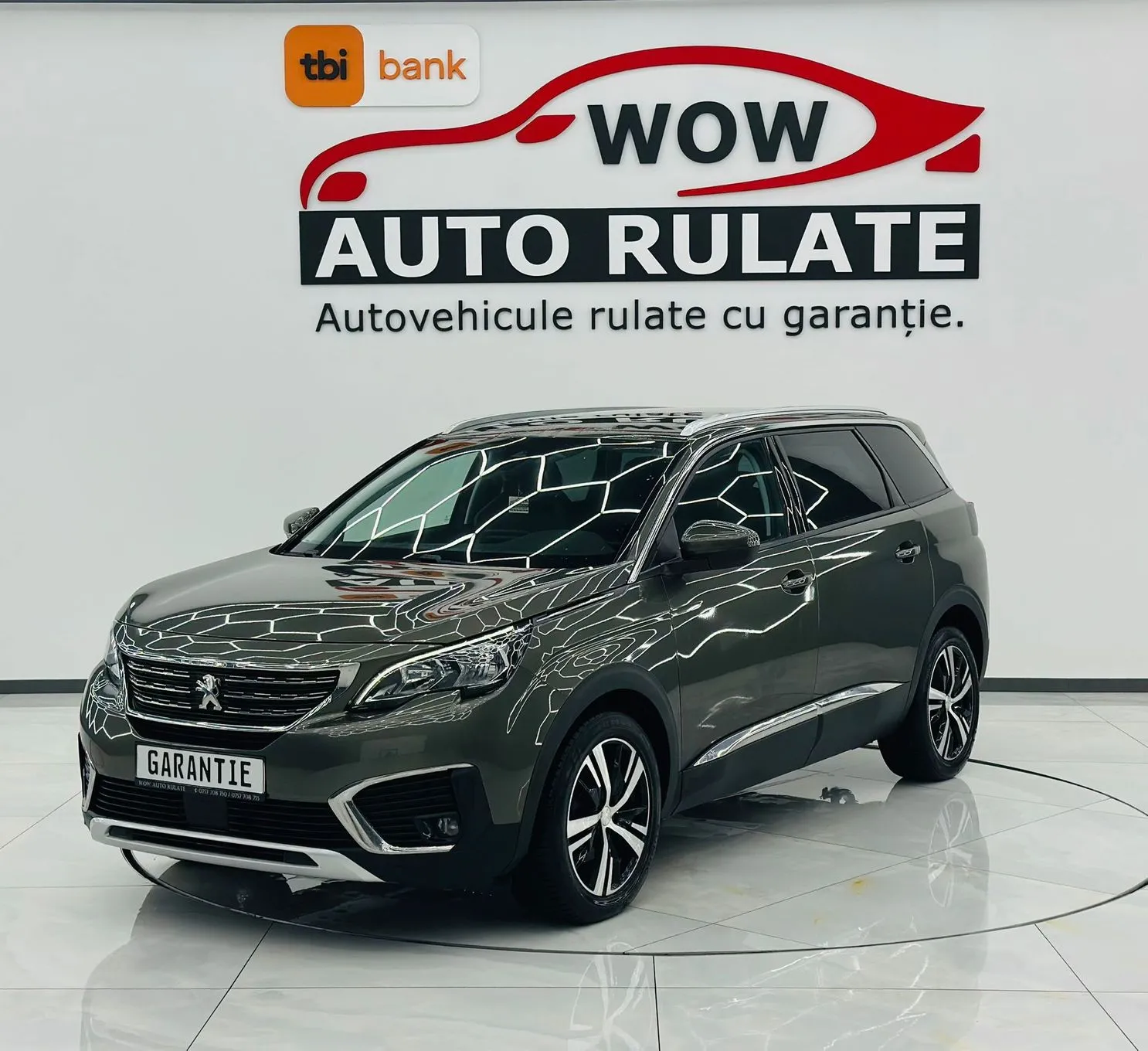 PEUGEOT 5008 2019 1.2i E6 Garantie 12 Luni Rate Avans 0 Doar Cu Buletinul 2019 - WOW Auto Rulate
