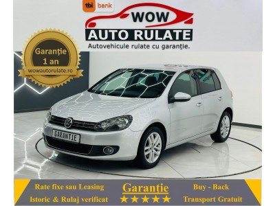 VOLKSWAGEN GOLF 2010 1.6i + GPL Garantie 12 Luni rate Avans 0 Doar Cu Buletinul