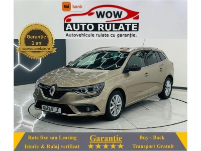 RENAULT MEGANE 2018 1.2i E6 Garantie 12 Luni Rate Avans 0 Doar Cu Buletinul