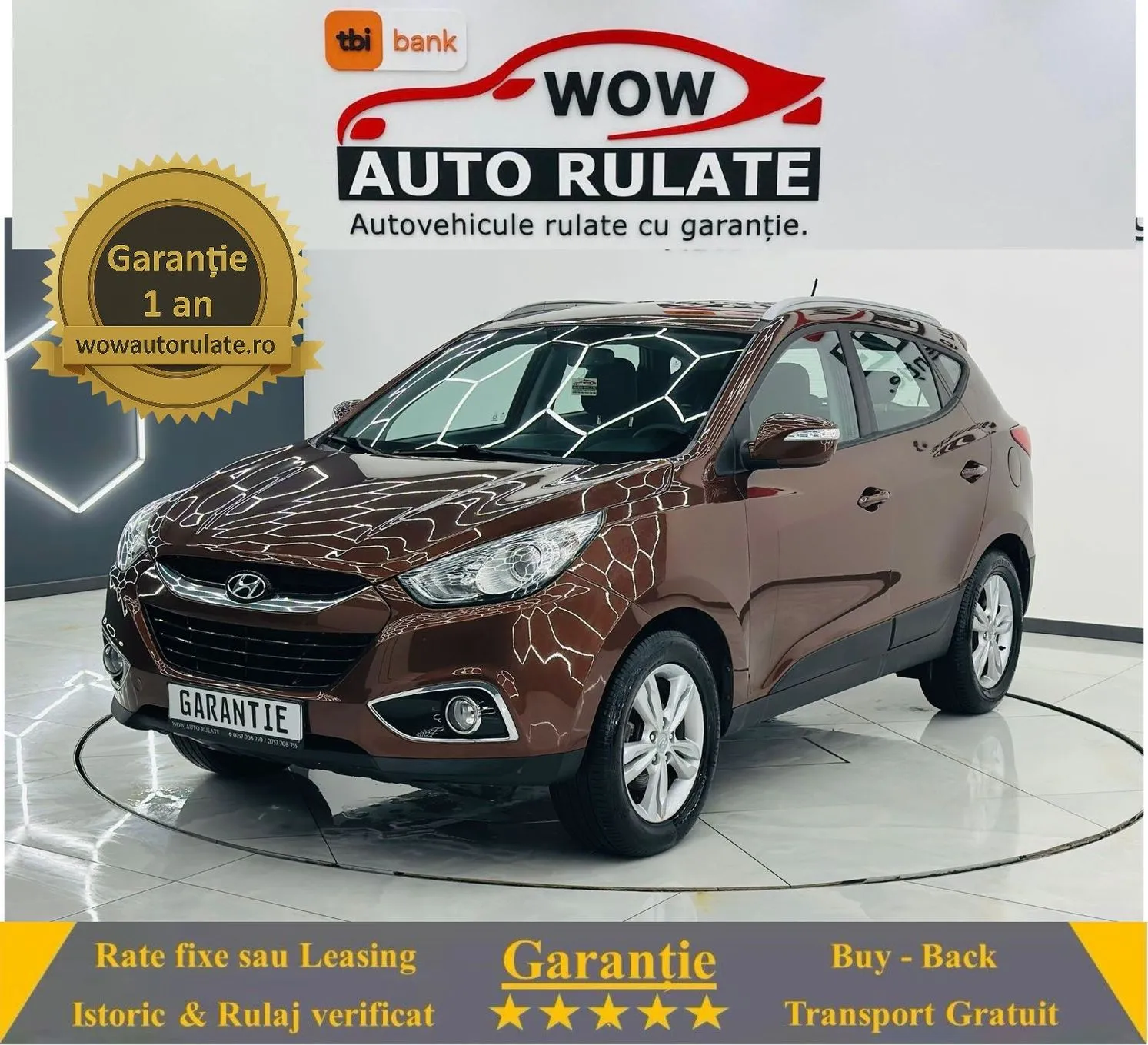 HYUNDAI IX35 2013 1.6i E5 Garantie 12 Luni Rate Avans 0 Doar Cu Buletinul 2013 - WOW Auto Rulate