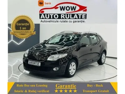 RENAULT MEGANE 2013 1.5D E5 Garantie 12 Luni Rate Avans 0 Doar Cu Buletinul