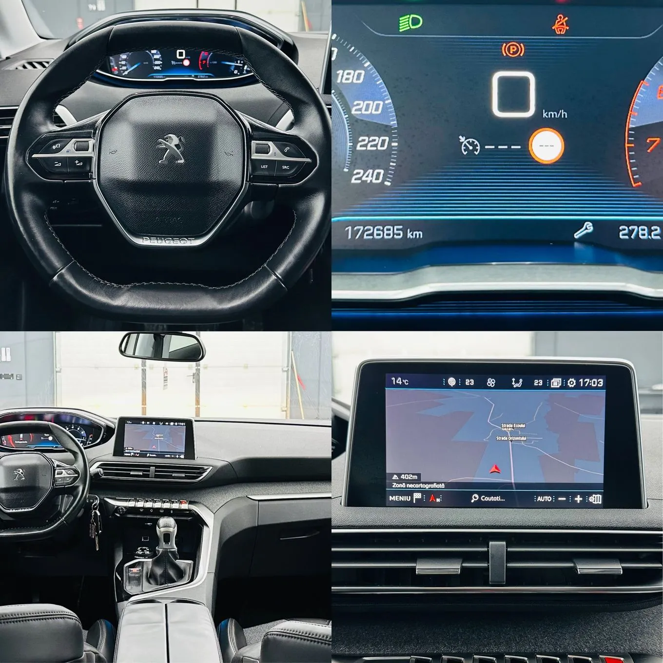 PEUGEOT 3008 2017 1.2i E6 Garantie 12 Luni Rate Avans 0 Doar Cu Buletinul