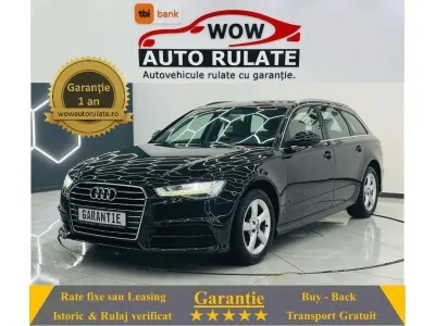 AUDI A6 2018 2.0D E6 Garantie 12 Luni Rate Avans 0 Doar Cu Buletinu