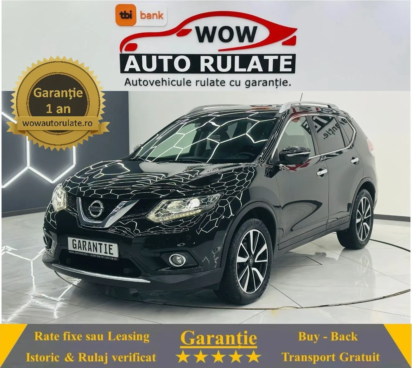 NISSAN X-TRAIL 2015 1.6D E5 Garantie 12 Luni Rate Avans 0 Doar Cu Buletinul 2015 - WOW Auto Rulate