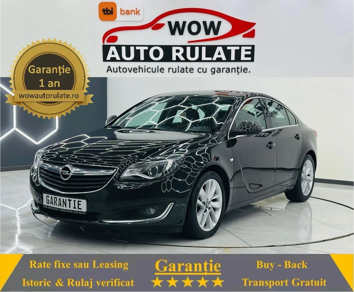 OPEL INSIGNIA 2017 1.6D E6 Garantie 12 Luni Rate Avans 0 Doar Cu Buletinul 2017 - WOW Auto Rulate