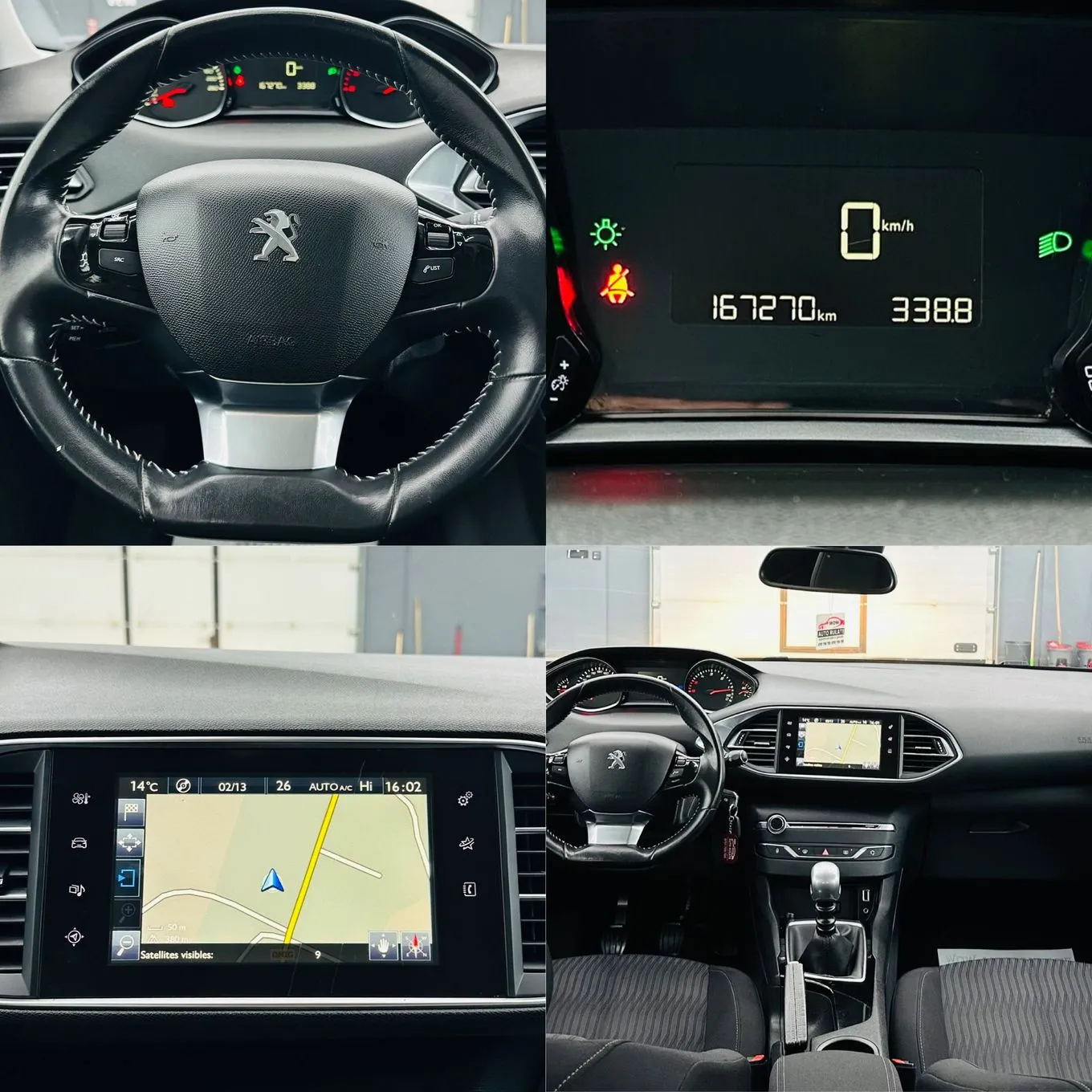 PEUGEOT 308 2014 1.6D E5 Garantie 12 Luni Rate Avans 0 Doar Cu Buletinul