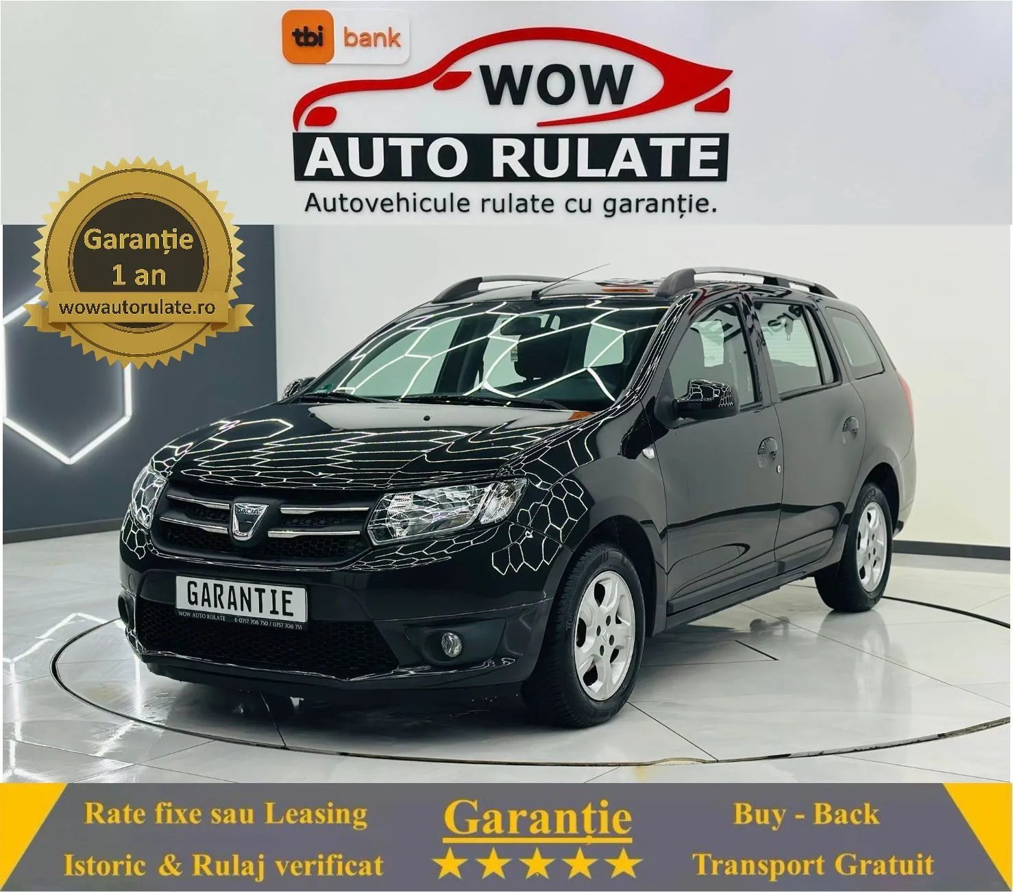 DACIA LOGAN 2013 1.5D E5 Garantie 12 Luni Rate Avans 0 Doar Cu Buletinul 2013 - WOW Auto Rulate