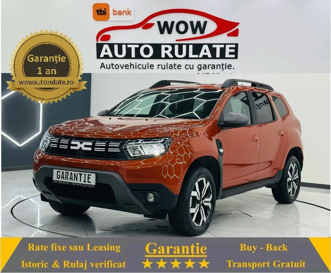 DACIA DUSTER 2023 1.3i E6 4x4 Garantie 12 Luni Rate Avans 0 Doar Cu Buletinul 2023 - WOW Auto Rulate