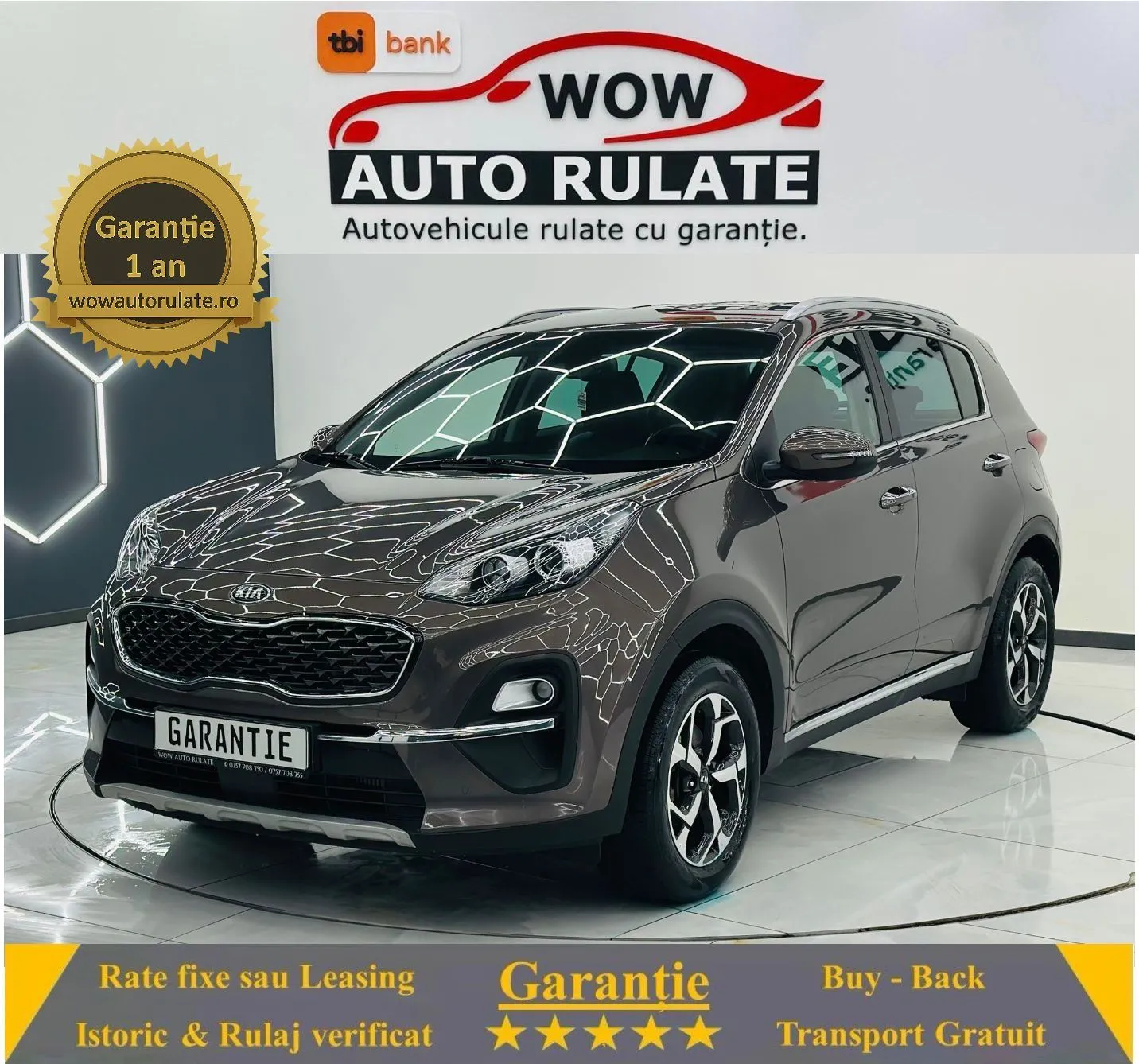 KIA SPORTAGE 2021 1.6D E6 Garantie 12 Luni Rate Avans 0 Doar Cu Buletinul 2021 - WOW Auto Rulate