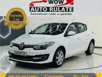 RENAULT MEGANE 2014 1.5D E5 Garantie  12 Luni Rate Avans 0 Doar  Cu Buletinul