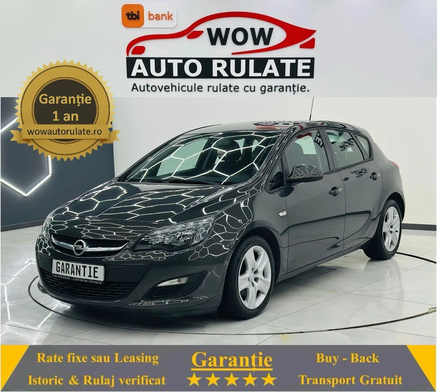 OPEL ASTRA 2013 1.7D E5 Garantie 12 Luni Rate Avans 0 Doar Cu Buletinul 2013 - WOW Auto Rulate