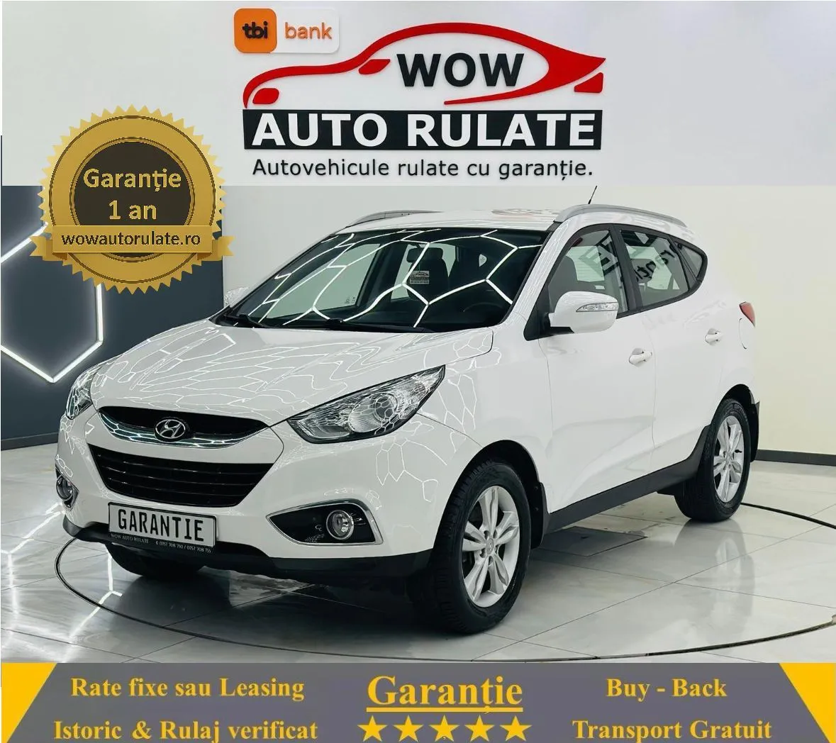 HYUNDAI IX35 2013 1.6i E5 Garantie 12 Luni Rate Avans 0 Doar Cu Buletinul 2013 - WOW Auto Rulate