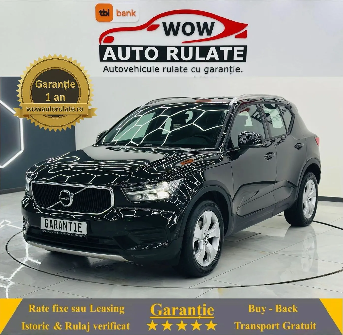 VOLVO Xc-40 2020 2.0D E6 Garantie 12 Luni Rate Avans 0 Doar Cu Buletinul 2020 - WOW Auto Rulate
