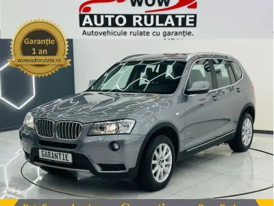 BMW X3 2012 2.0D E5 4x4 Garantie 12 Luni Rate Avans 0 Doar Cu Buletinul