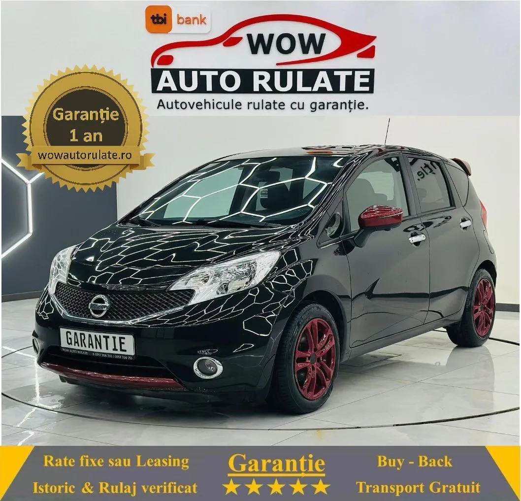 NISSAN Note 2014 1.5D E5 Garantie 12 Luni Rate Avans 0 Doar Cu Buletinul 2014 - WOW Auto Rulate