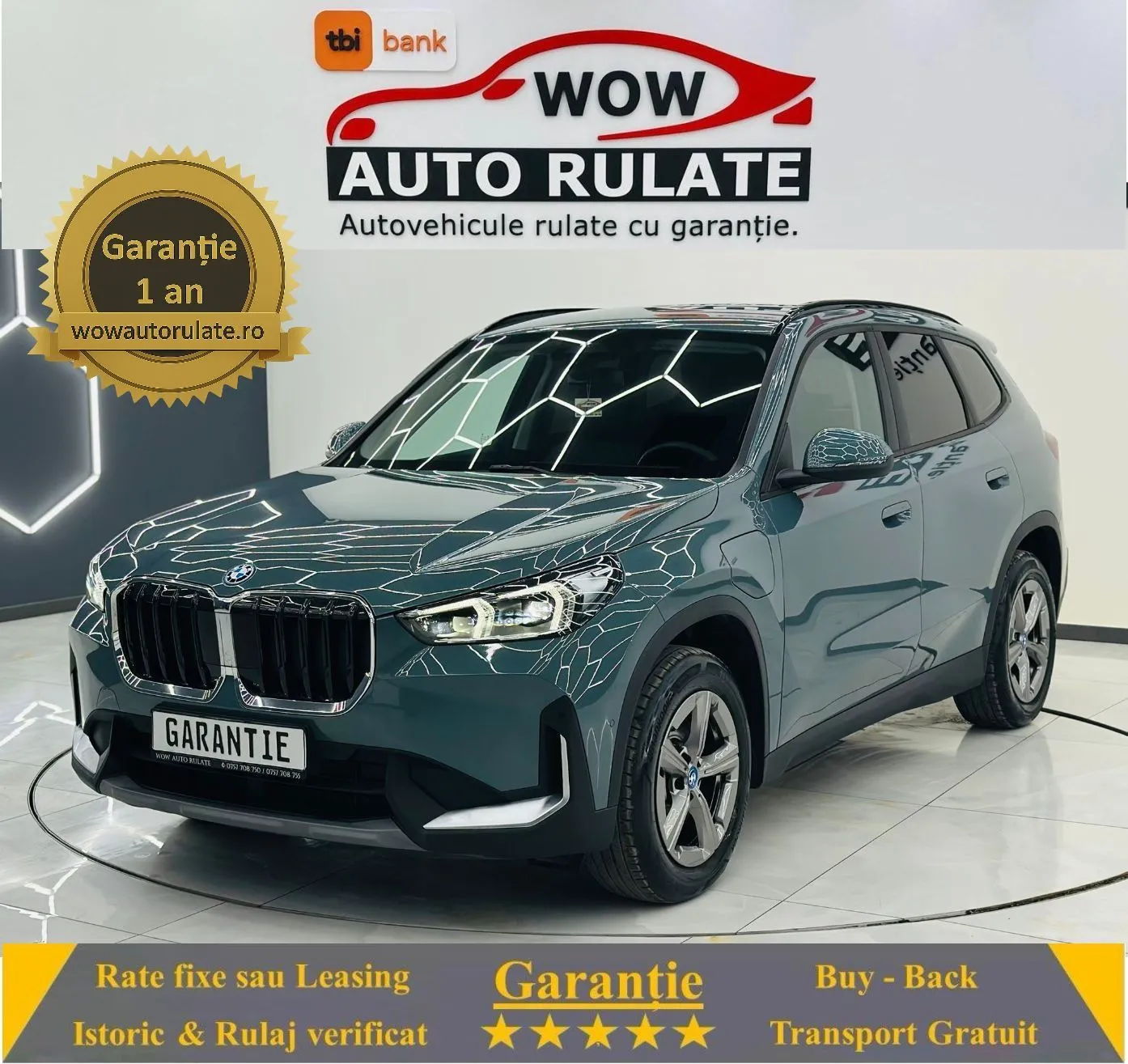 BMW X1 2024 iX1 xDrive 25e E6 Garantie 12 Luni Rate Avans 0 Doar Cu Buletinul 2024 - WOW Auto Rulate