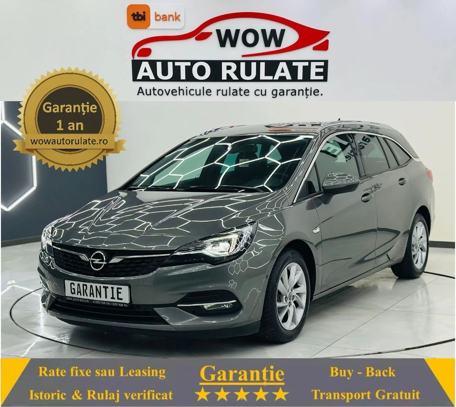 OPEL ASTRA 2020 1.5D E6 Garantie 12 Luni Rate Avans 0 Doar Cu Buletinul 2020 - WOW Auto Rulate