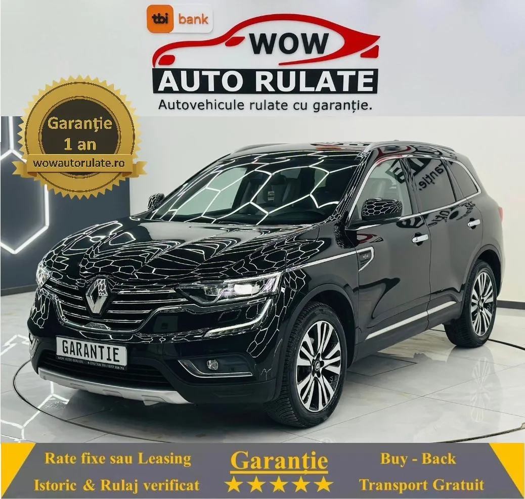 RENAULT KOLEOS 2018 2.0D E6 4X4 Garantie 12 Luni Rate Avans 0 Doar Cu Buletinul 2018 - WOW Auto Rulate
