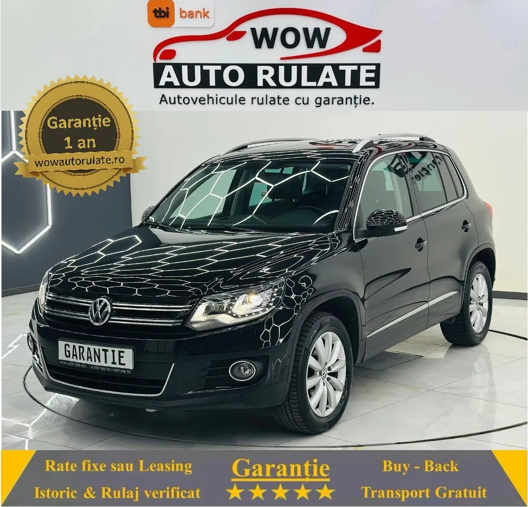 VOLKSWAGEN TIGUAN 2012 2.0D E5 Garantie 12 Luni Rate Avans 0 Doar Cu Buletinul 2012 - WOW Auto Rulate