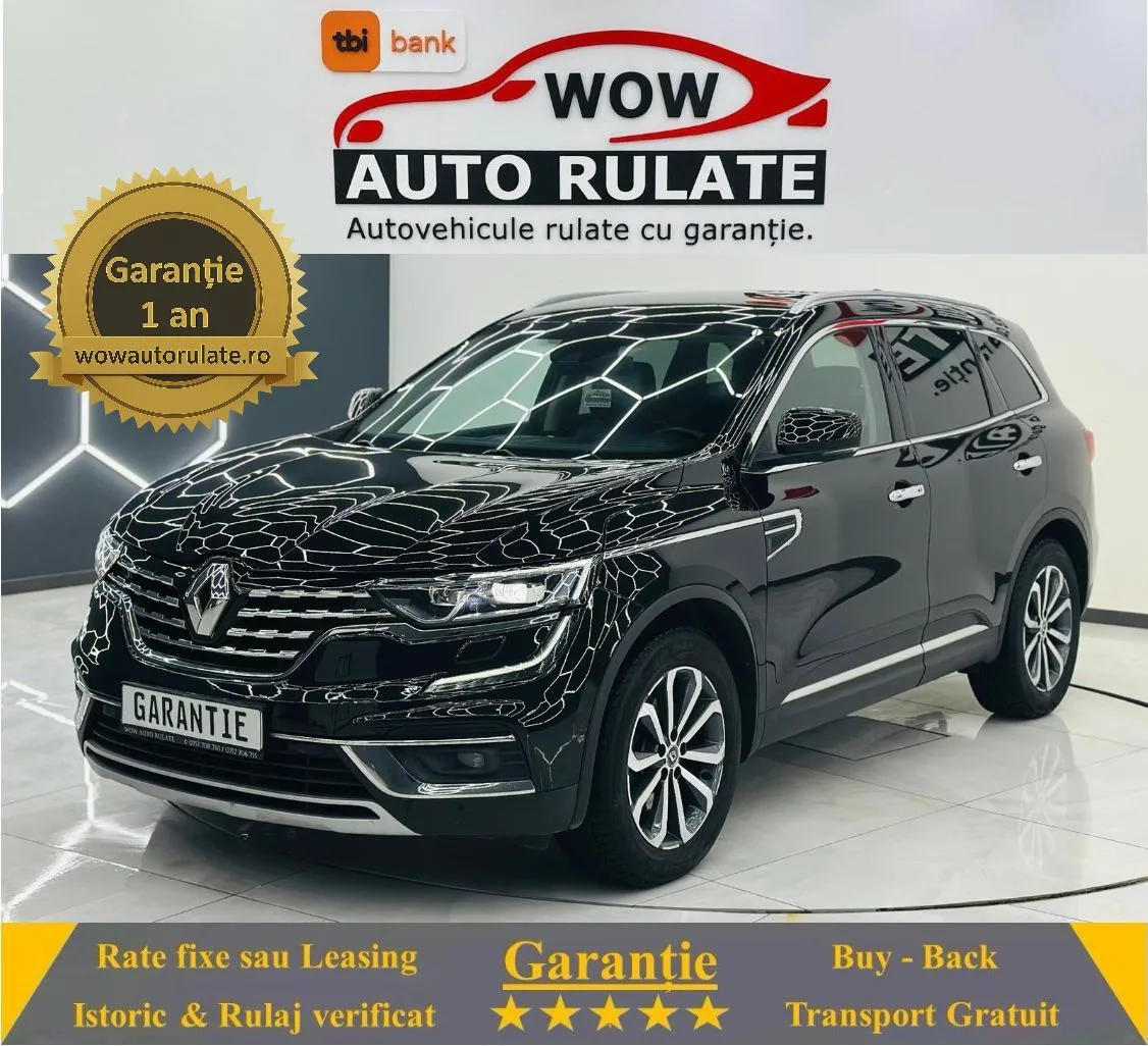 RENAULT KOLEOS 2020 2.0D E6 4x4 Garantie 12 Luni Rate Avans 0 Doar Cu Buletinul 2020 - WOW Auto Rulate