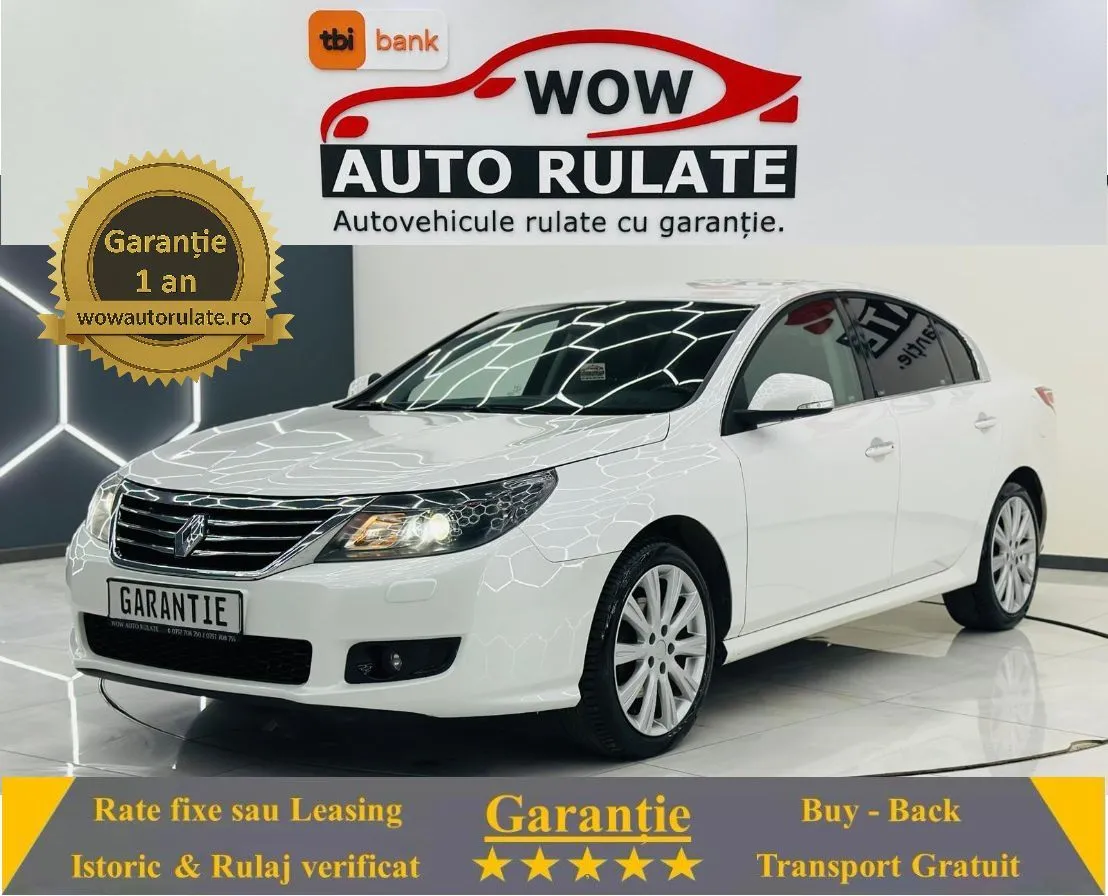 RENAULT Latitude 2014 2.0D E5 Garantie 12 Luni Rate Avans 0 Doar Cu Buletinul 2014 - WOW Auto Rulate