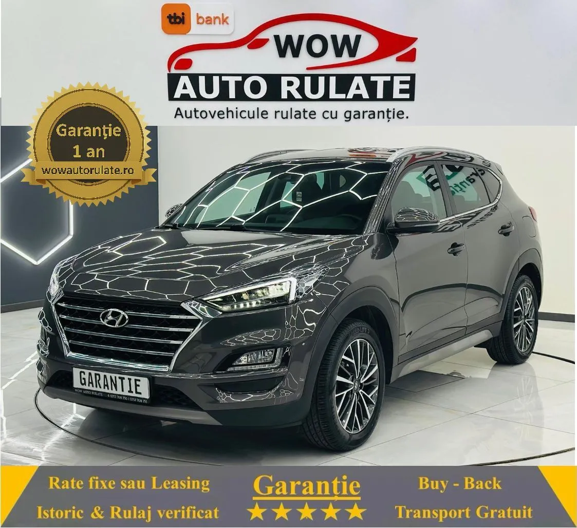 HYUNDAI TUCSON 2019 1.6i E6 Garantie 12 Luni Rate Avans 0 Doar cu Buletinul 2019 - WOW Auto Rulate