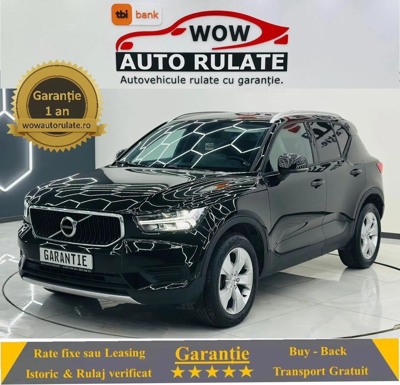 VOLVO Xc-40 2018 2.0D E6 Garantie 12 Luni Rate Avans 0 Doar Cu Buletinul 2018 - WOW Auto Rulate