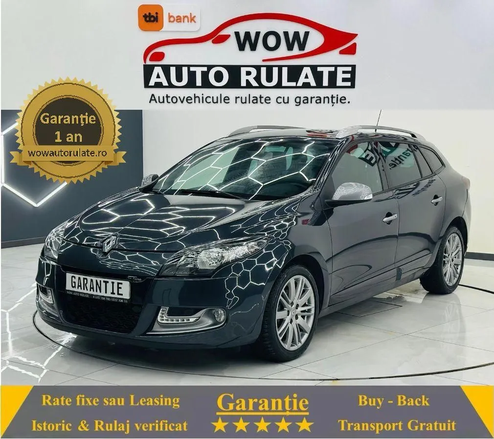 RENAULT MEGANE 2013 1.5D E5 Garantie 12 Luni Rate Avans 0 Doar Cu Buletinul 2013 - WOW Auto Rulate