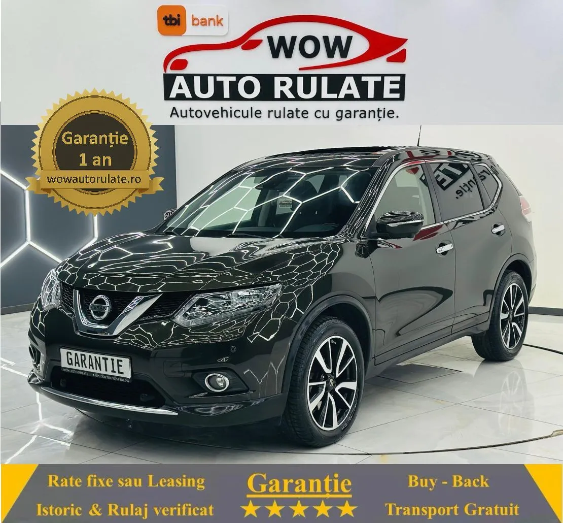 NISSAN X-TRAIL 2015 1.6D E5 Garantie 12 Luni Rate Avans 0 Doar Cu Buletinul 2015 - WOW Auto Rulate