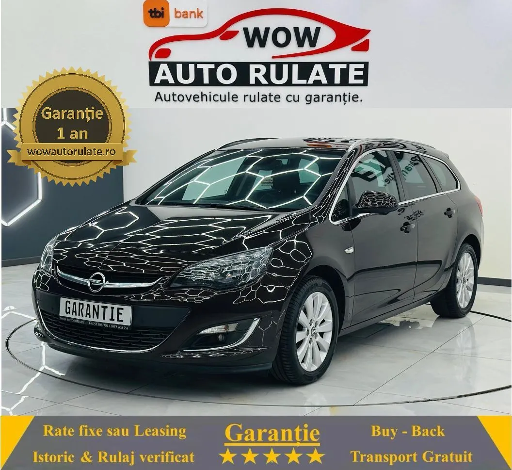 OPEL ASTRA 2015 1.6D E6 Garantie 12 Luni Rate Avans 0 Doar Cu Buletinul 2015 - WOW Auto Rulate