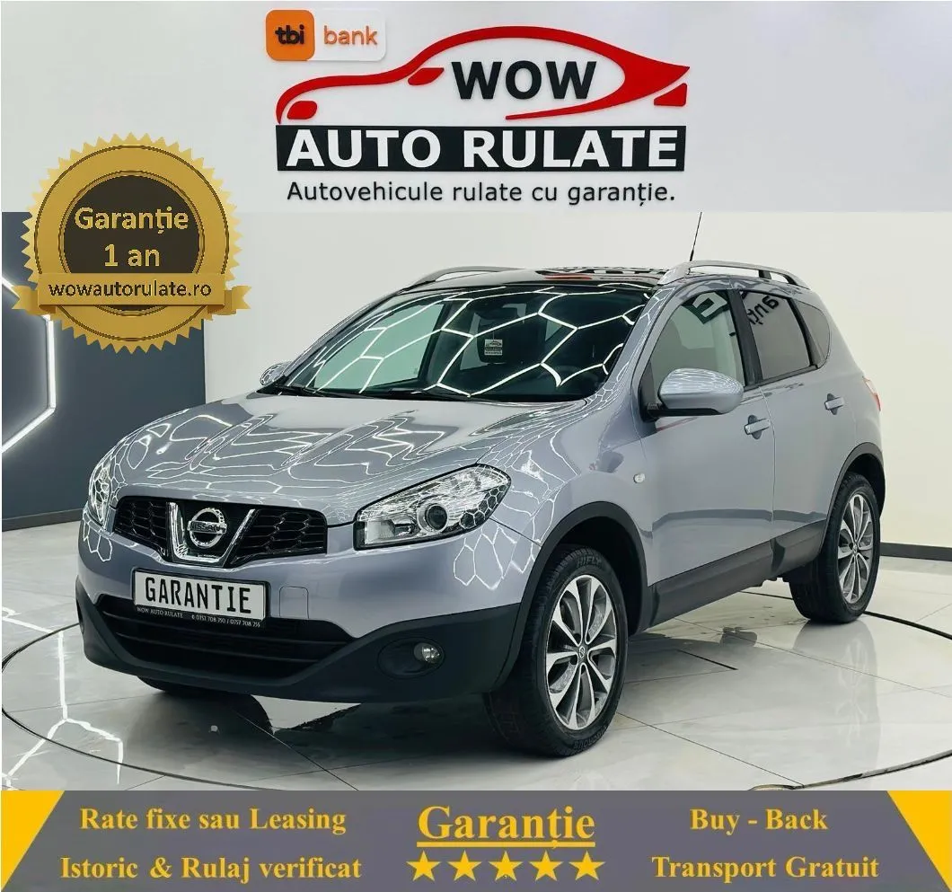 NISSAN Qashqai 2010 1.5D Garantie 12 Luni Rate Avans 0 Doar Cu Buletinul 2010 - WOW Auto Rulate