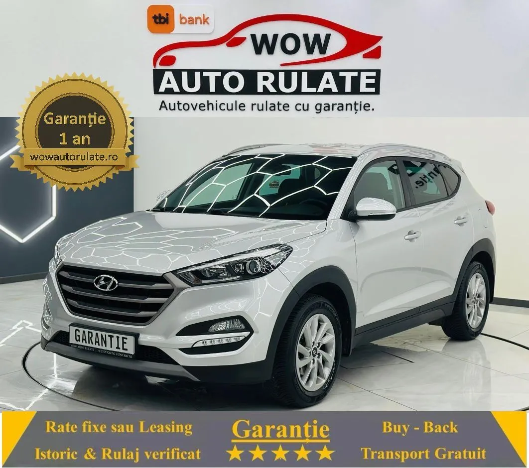 HYUNDAI TUCSON 2017 1.7D E6 Garantie 12 Luni Rate Avans 0 Doar Cu Buletinul 2017 - WOW Auto Rulate